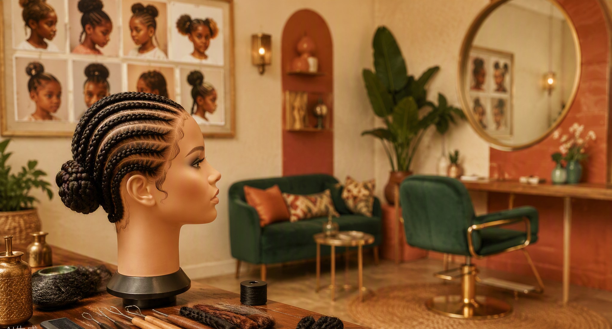 ENFANTS — TRESSES & LOCS — Kadio Coiffure